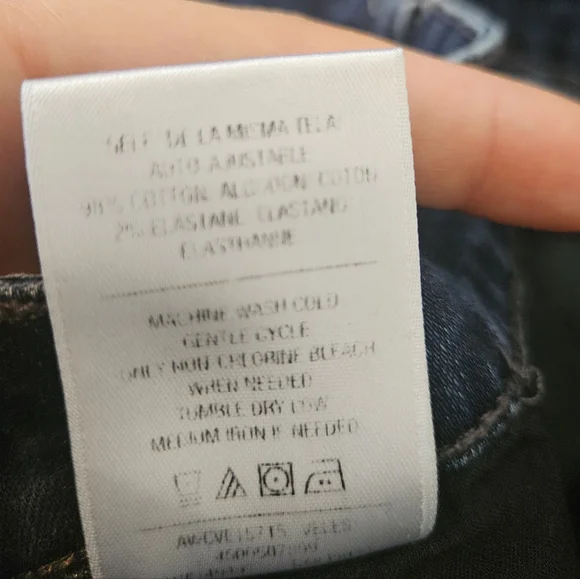 Joe's Flare Mid Rise Dark Stretch Veles Jeans 28 / 6 - Picture 6 of 7